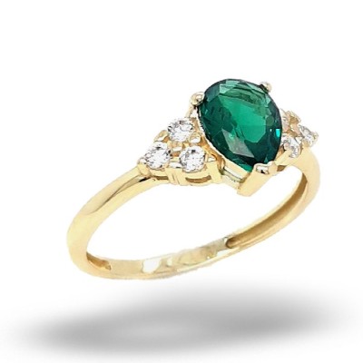 ΔΑΧΤΥΛΙΔΙ Κ14 ΜΕ ΠΕΤΡΕΣ ΖΙΡΓΚΟΝ - 10174