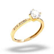 ΔΑΧΤΥΛΙΔΙ ΜΟΝΟΠΕΤΡΟ Κ14 ΜΕ ΠΕΤΡΕΣ ΖΙΡΓΚΟΝ - 10179