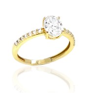 ΔΑΧΤΥΛΙΔΙ ΜΟΝΟΠΕΤΡΟ Κ14 ΜΕ ΠΕΤΡΕΣ ΖΙΡΓΚΟΝ - 10180