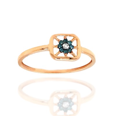 ΔΑΧΤΥΛΙΔΙ Κ18 ΜΕ ΠΟΛΥΤΥΤΙΜΕΣ ΠΕΤΡΕΣ - 10422