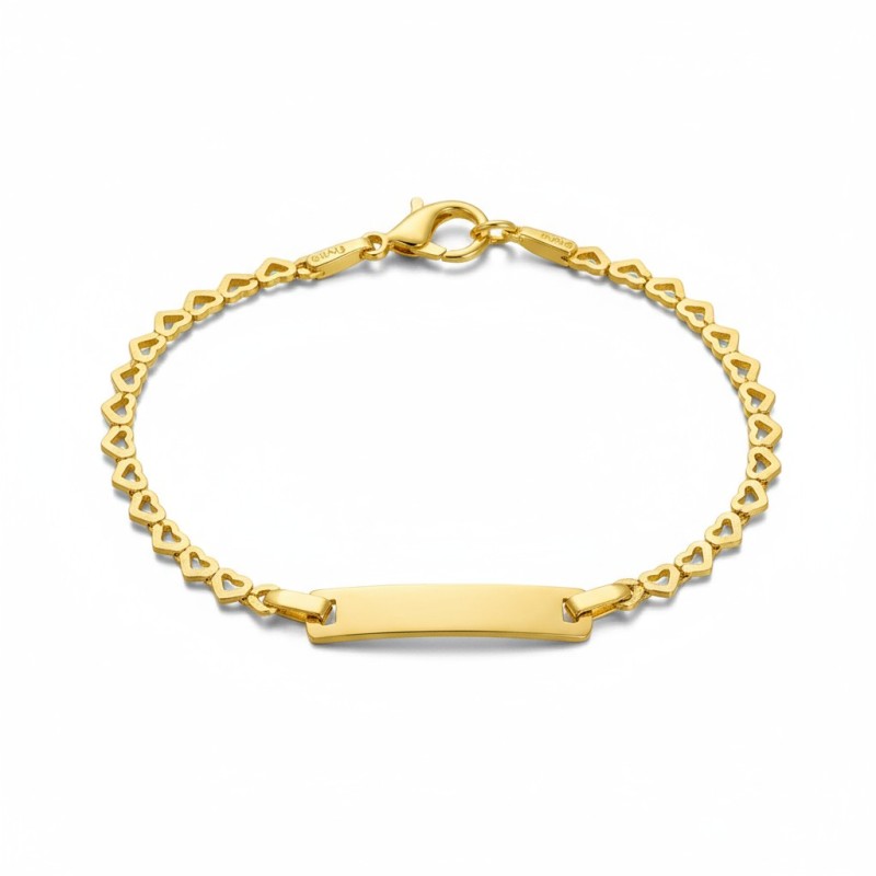 ΒΡΑΧΙΟΛΙ ΤΑΥΤΟΤΗΤΑ Κ9 ΧΩΡΙΣ ΠΕΤΡΕΣ - 10611 ΒΡΑΧΙΟΛΙ ΤΑΥΤΟΤΗΤΑ Κ9 ΧΩΡΙΣ ΠΕΤΡΕΣ ΜΕ ΔΙΑΤΡΗΤΕΣ ΚΑΡΔΟΥΛΕΣ ΓΙΑ ΑΛΥΣΙΔΑ