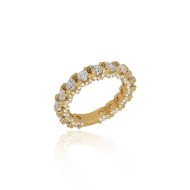 ΟΛΟΒΕΡΟ ΔΑΧΤΥΛΙΔΙ Κ14 ΜΕ ΠΕΤΡΕΣ ΖΙΡΓΚΟΝ - 10769