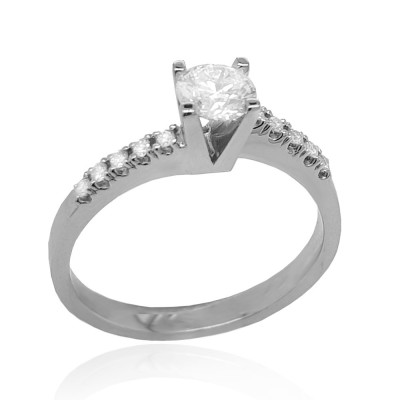 ΔΑΧΤΥΛΙΔΙ ΜΟΝΟΠΕΤΡΟ Κ18 ΜΕ ΠΟΛΥΤΙΜΕΣ ΠΕΤΡΕΣ - 10925