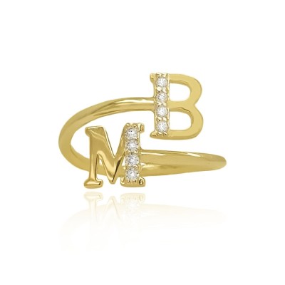 ΔΑΧΤΥΛΙΔΙ Κ14 ΜΕ ΠΕΤΡΕΣ ΖΙΡΓΚΟΝ - 10995