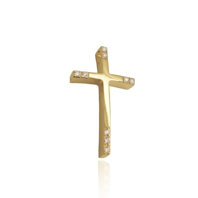 ΣΤΑΥΡΟΣ Κ14 ΜΕ ΠΕΤΡΕΣ ΖΙΡΓΚΟΝ - 11451