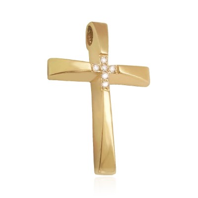 ΣΤΑΥΡΟΣ Κ14 ΜΕ ΠΕΤΡΕΣ ΖΙΡΓΚΟΝ - 11453