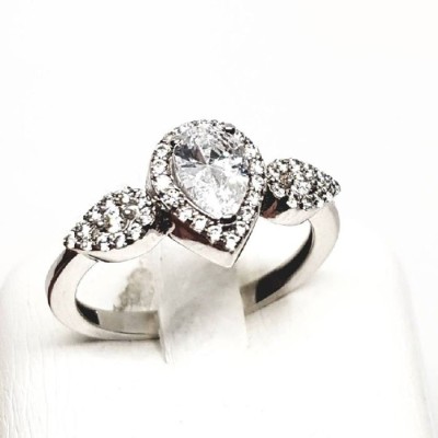 ΔΑΧΤΥΛΙΔΙ ΡΟΖΕΤΑ Κ14 ΜΕ ΠΕΤΡΕΣ ΖΙΡΓΚΟΝ - 1154 ΔΑΧΤΥΛΙΔΙ ΡΟΖΕΤΑ Κ14 ΜΕ ΠΕΤΡΕΣ ΖΙΡΓΚΟΝ - 1154