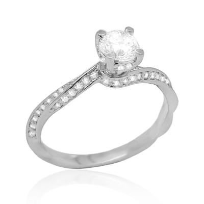 ΔΑΧΤΥΛΙΔΙ ΜΟΝΟΠΕΤΡΟ Κ18 ΜΕ ΠΟΛΥΤΙΜΕΣ ΠΕΤΡΕΣ - 11682