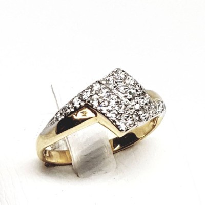 ΔΙΧΡΩΜΟ ΔΑΧΤΥΛΙΔΙ Κ14 ΜΕ ΠΕΤΡΕΣ ΖΙΡΓΚΟΝ - 1179 ΔΙΧΡΩΜΟ ΔΑΧΤΥΛΙΔΙ Κ14 ΜΕ ΠΕΤΡΕΣ ΖΙΡΓΚΟΝ - 1179