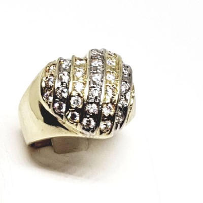 ΔΙΧΡΩΜΟ ΔΑΧΤΥΛΙΔΙ Κ14 ΜΕ ΠΕΤΡΕΣ ΖΙΡΓΚΟΝ - 1180 ΔΙΧΡΩΜΟ ΔΑΧΤΥΛΙΔΙ Κ14 ΜΕ ΠΕΤΡΕΣ ΖΙΡΓΚΟΝ - 1180