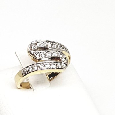 ΔΙΧΡΩΜΟ ΔΑΧΤΥΛΙΔΙ Κ14 ΜΕ ΠΕΤΡΕΣ ΖΙΡΓΚΟΝ - 1182 ΔΙΧΡΩΜΟ ΔΑΧΤΥΛΙΔΙ Κ14 ΜΕ ΠΕΤΡΕΣ ΖΙΡΓΚΟΝ - 1182