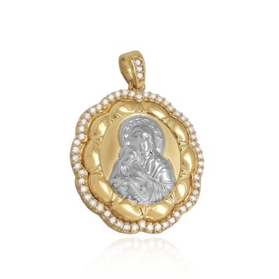 ΜΕΝΤΑΓΙΟΝ Κ14 ΜΕ ΠΕΤΡΕΣ ΖΙΡΓΚΟΝ - 11897