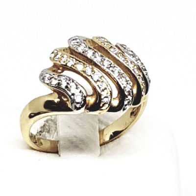 ΔΙΧΡΩΜΟ ΔΑΧΤΥΛΙΔΙ Κ14 ΜΕ ΠΕΤΡΕΣ ΖΙΡΓΚΟΝ - 1202 ΔΙΧΡΩΜΟ ΔΑΧΤΥΛΙΔΙ Κ14 ΜΕ ΠΕΤΡΕΣ ΖΙΡΓΚΟΝ - 1202