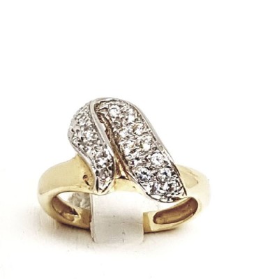 ΔΙΧΡΩΜΟ ΔΑΧΤΥΛΙΔΙ Κ14 ΜΕ ΠΕΤΡΕΣ ΖΙΡΓΚΟΝ - 1262 ΔΙΧΡΩΜΟ ΔΑΧΤΥΛΙΔΙ Κ14 ΜΕ ΠΕΤΡΕΣ ΖΙΡΓΚΟΝ - 1262