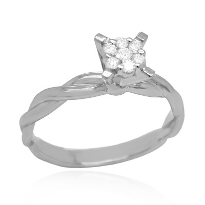 ΔΑΧΤΥΛΙΔΙ ΜΟΝΟΠΕΤΡΟ Κ18 ΜΕ ΠΟΛΥΤΙΜΕΣ ΠΕΤΡΕΣ - 12702