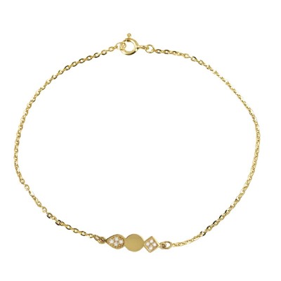 ΒΡΑΧΙΟΛΙ Κ9 ΜΕ ΠΕΤΡΕΣ ΖΙΡΓΚΟΝ - 12763 ΒΡΑΧΙΟΛΙ Κ9 ΜΕ ΠΕΤΡΕΣ ΖΙΡΓΚΟΝ - 12763