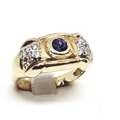 ΔΙΧΡΩΜΟ ΔΑΧΤΥΛΙΔΙ Κ14 ΜΕ ΠΕΤΡΕΣ ΖΙΡΓΚΟΝ - 1278 ΔΙΧΡΩΜΟ ΔΑΧΤΥΛΙΔΙ Κ14 ΜΕ ΠΕΤΡΕΣ ΖΙΡΓΚΟΝ - 1278