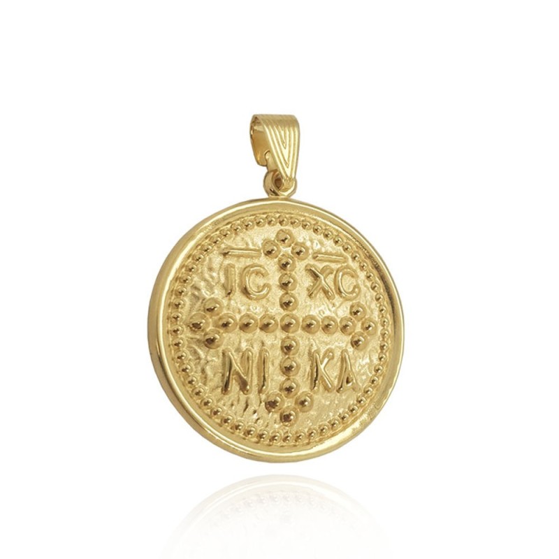 ΚΩΝΣΤΑΝΤΙΝΑΤΟ ΜΕΝΤΑΓΙΟΝ Κ9 ΧΩΡΙΣ ΠΕΤΡΕΣ - 13035 ΚΩΝΣΤΑΝΤΙΝΑΤΟ ΜΕΝΤΑΓΙΟΝ Κ9 ΧΩΡΙΣ ΠΕΤΡΕΣ ΜΕ ΑΝΑΓΛΥΦΟ ΤΟ ΧΡΙΣΤΙΑΝΙΚΟ ΣΥΜΒΟΛΟ ΙΗΣΟΥΣ ΧΡΙΣΤΟΣ ΝΙΚΑ
