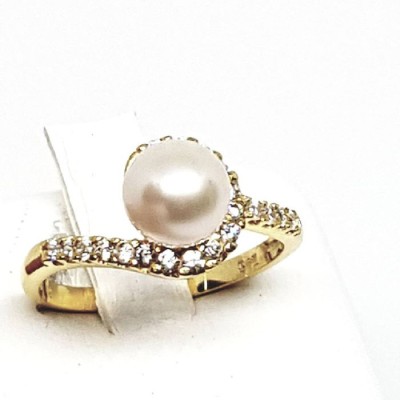 ΔΑΧΤΥΛΙΔΙ Κ14 ΜΕ ΜΑΡΓΑΡΙΤΑΡΙ ΚΑΙ ΠΕΤΡΕΣ ΖΙΡΓΚΟΝ - 1315