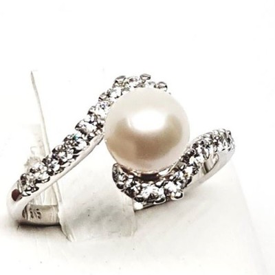 ΔΑΧΤΥΛΙΔΙ Κ14 ΜΕ ΜΑΡΓΑΡΙΤΑΡΙ ΚΑΙ ΠΕΤΡΕΣ ΖΙΡΓΚΟΝ - 1319