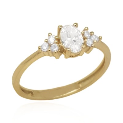 ΔΑΧΤΥΛΙΔΙ ΜΟΝΟΠΕΤΡΟ Κ14 ΜΕ ΠΕΤΡΕΣ ΖΙΡΓΚΟΝ - 13252