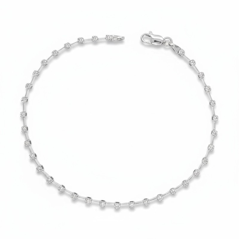 ΒΡΑΧΙΟΛΙ ΡΙΒΙΕΡΑ Κ14 ΜΕ ΠΕΤΡΕΣ ΖΙΡΓΚΟΝ ΛΕΥΚΟΧΡΥΣΟ ΜΕ ΓΡΑΜΜΕΣ ΚΑΙ ΖΙΡΓΚΟΝ ΕΝΑΛΛΑΞ