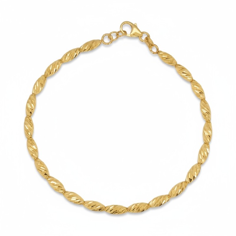 ΒΡΑΧΙΟΛΙ Κ14 ΧΩΡΙΣ ΠΕΤΡΕΣ - 13710 ΒΡΑΧΙΟΛΙ Κ14 ΧΩΡΙΣ ΠΕΤΡΕΣ ΜΕ ΧΡΥΣΕΣ ΜΠΙΛΙΕΣ ΣΕ ΟΛΟ ΤΟ ΜΗΚΟΣ ΤΟΥ ΒΡΑΧΙΟΛΙΟΥ