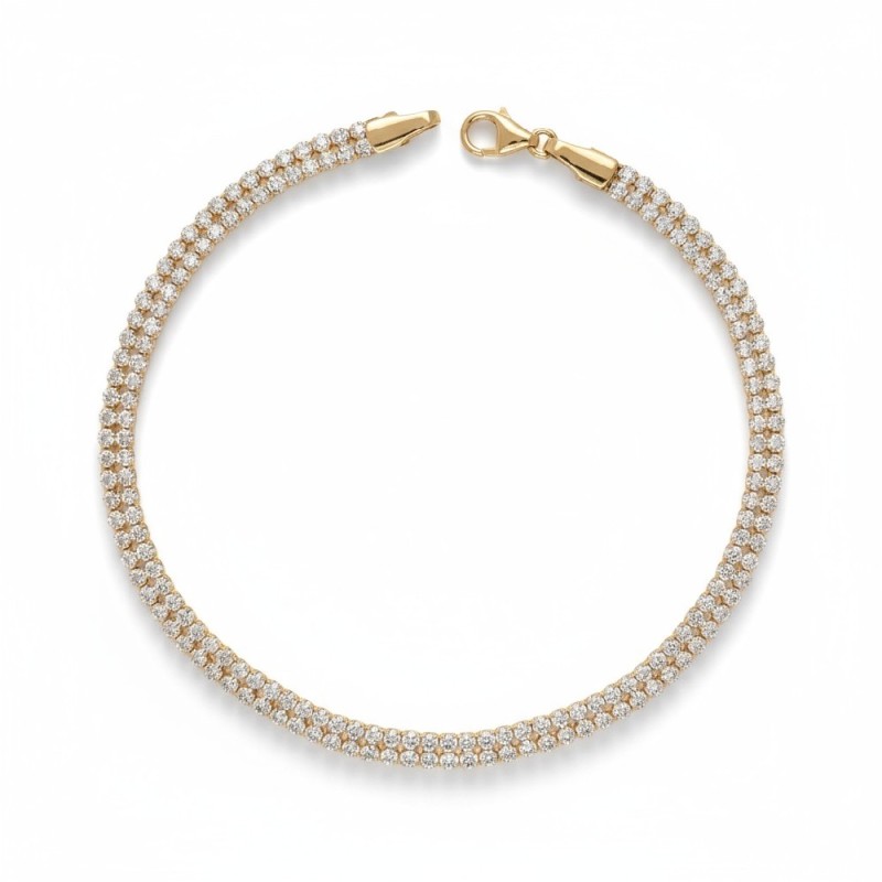 ΒΡΑΧΙΟΛΙ ΡΙΒΙΕΡΑ Κ14 ΜΕ ΠΕΤΡΕΣ ΖΙΡΓΚΟΝ ΔΙΣΕΙΡΟ