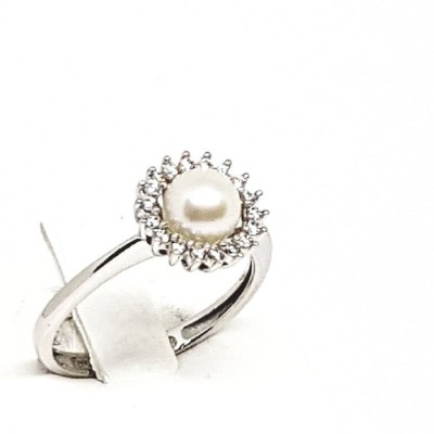 ΔΑΧΤΥΛΙΔΙ Κ14 ΜΕ ΜΑΡΓΑΡΙΤΑΡΙ ΚΑΙ ΠΕΤΡΕΣ ΖΙΡΓΚΟΝ - 1638