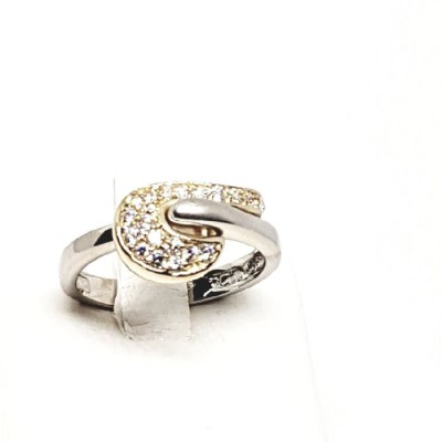 ΔΙΧΡΩΜΟ ΔΑΧΤΥΛΙΔΙ Κ14 ΜΕ ΠΕΤΡΕΣ ΖΙΡΓΚΟΝ - 1664 ΔΙΧΡΩΜΟ ΔΑΧΤΥΛΙΔΙ Κ14 ΜΕ ΠΕΤΡΕΣ ΖΙΡΓΚΟΝ - 1664