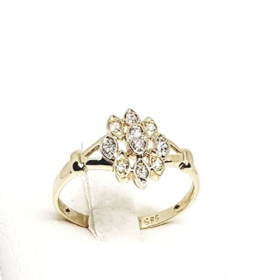 ΔΑΧΤΥΛΙΔΙ Κ14 ΜΕ ΠΕΤΡΕΣ ΖΙΡΓΚΟΝ - 1916 ΔΑΧΤΥΛΙΔΙ Κ14 ΜΕ ΠΕΤΡΕΣ ΖΙΡΓΚΟΝ - 1916