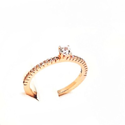 ΔΑΧΤΥΛΙΔΙ ΜΟΝΟΠΕΤΡΟ Κ14 ΜΕ ΠΕΤΡΕΣ ΖΙΡΓΚΟΝ - 2044