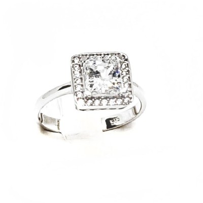 ΔΑΧΤΥΛΙΔΙ ΜΟΝΟΠΕΤΡΟ ΡΟΖΕΤΑ Κ14 ΜΕ ΠΕΤΡΕΣ ΖΙΡΓΚΟΝ - 2311