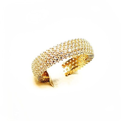 ΟΛΟΒΕΡΟ ΔΑΧΤΥΛΙΔΙ Κ14 ΜΕ ΠΕΤΡΕΣ ΖΙΡΓΚΟΝ - 2500