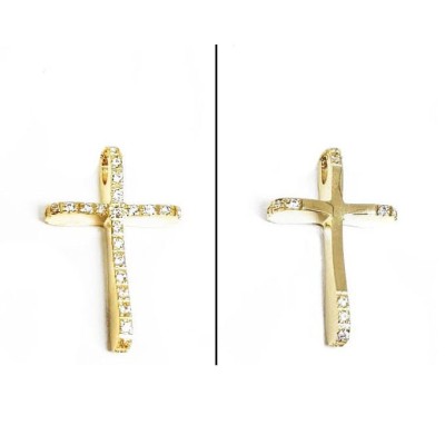 ΣΤΑΥΡΟΣ ΔΙΠΛΗΣ ΟΨΗΣ Κ14 ΜΕ ΠΕΤΡΕΣ ΖΙΡΓΚΟΝ - 2740 ΣΤΑΥΡΟΣ ΔΙΠΛΗΣ ΟΨΗΣ Κ14 ΜΕ ΠΕΤΡΕΣ ΖΙΡΓΚΟΝ - 2740