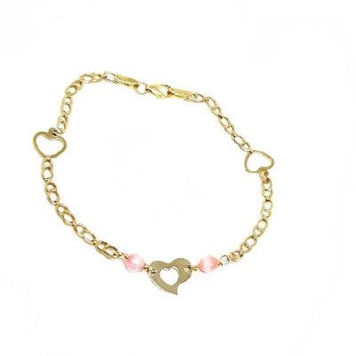 ΠΑΙΔΙΚΟ ΒΡΑΧΙΟΛΙ Κ14 ΜΕ ΠΕΤΡΕΣ ΖΙΡΓΚΟΝ - 3116