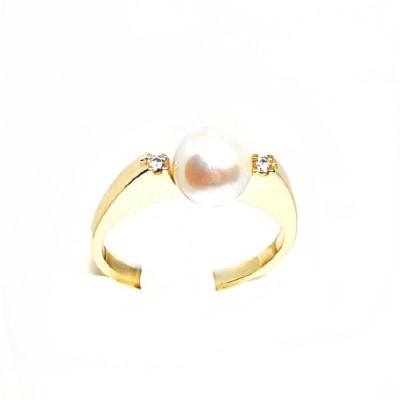 ΔΑΧΤΥΛΙΔΙ Κ14 ΜΕ ΜΑΡΓΑΡΙΤΑΡΙ ΚΑΙ ΠΕΤΡΕΣ ΖΙΡΓΚΟΝ - 3615