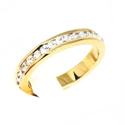 ΟΛΟΒΕΡΟ ΔΑΧΤΥΛΙΔΙ Κ14 ΜΕ ΗΜΙΠΟΛΥΤΙΜΕΣ ΠΕΤΡΕΣ - 3659