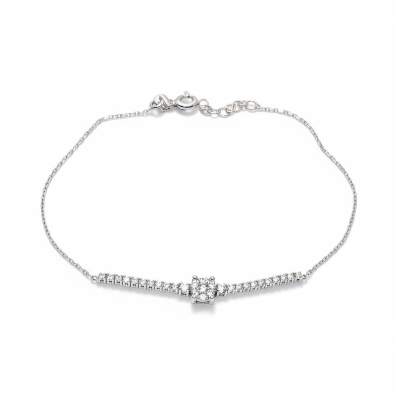 ΒΡΑΧΙΟΛΙ ΡΙΒΙΕΡΑ Κ14 ΜΕ ΠΕΤΡΕΣ ΖΙΡΓΚΟΝ - 4522 ΒΡΑΧΙΟΛΙ ΡΙΒΙΕΡΑ Κ14 ΜΕ ΠΕΤΡΕΣ ΖΙΡΓΚΟΝ ΜΕ ΤΕΤΡΑΓΩΝΑ ΖΙΡΓΚΟΝ ΣΤΟ ΚΕΝΤΡΙΚΟ ΤΜΗΜΑ, ΚΑΙ ΜΙΑ ΡΟΖΕΤΑ ΜΕ ΚΥΚΛΙΚΟ ΣΧΗΜΑ ΣΤΟ ΚΕΝΤΡΟ ΛΕΥΚΟΣ ΧΡΥΣΟΣ