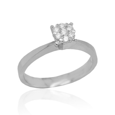 ΜΟΝΟΠΕΤΡΟ ΔΑΧΤΥΛΙΔΙ Κ18 ΜΕ ΠΟΛΥΤΙΜΕΣ ΠΕΤΡΕΣ - 4779