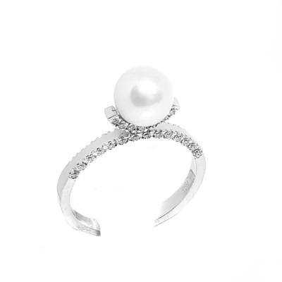 ΔΑΧΤΥΛΙΔΙ Κ14 ΜΕ ΜΑΡΓΑΡΙΤΑΡΙ ΚΑΙ ΠΕΤΡΕΣ ΖΙΡΓΚΟΝ - 5983