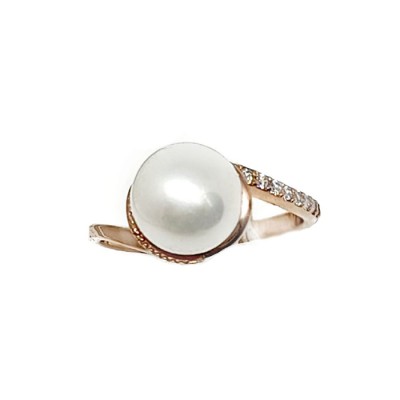 ΔΑΧΤΥΛΙΔΙ Κ14 ΜΕ ΜΑΡΓΑΡΙΤΑΡΙ ΚΑΙ ΠΕΤΡΕΣ ΖΙΡΓΚΟΝ - 6381