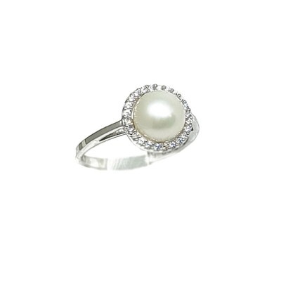 ΔΑΧΤΥΛΙΔΙ Κ14 ΜΕ ΜΑΡΓΑΡΙΤΑΡΙ ΚΑΙ ΠΕΤΡΕΣ ΖΙΡΓΚΟΝ - 6382