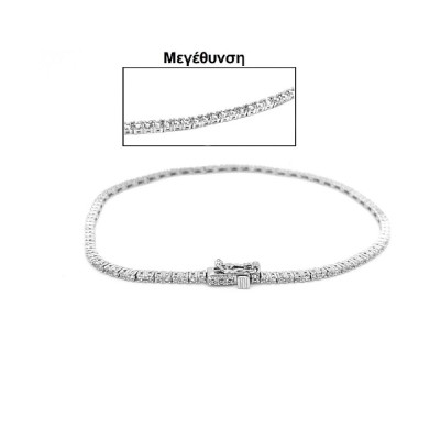 ΒΡΑΧΙΟΛΙ ΡΙΒΙΕΡΑ Κ14 ΜΕ ΠΕΤΡΕΣ ΖΙΡΓΚΟΝ - 6478