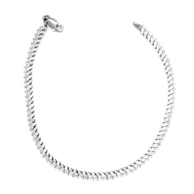 ΒΡΑΧΙΟΛΙ ΡΙΒΙΕΡΑ Κ14 ΜΕ ΠΕΤΡΕΣ ΖΙΡΓΚΟΝ - 7702