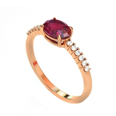 ΔΑΧΤΥΛΙΔΙ ΜΟΝΟΠΕΤΡΟ Κ18 ΜΕ ΠΟΛΥΤΙΜΕΣ ΠΕΤΡΕΣ - 9456